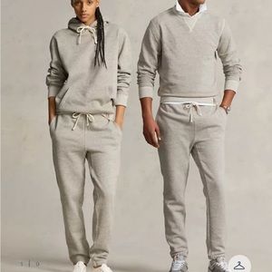 Polo Ralph Lauren Unisex/Men’s Grey Fleece Sweatpants size Small